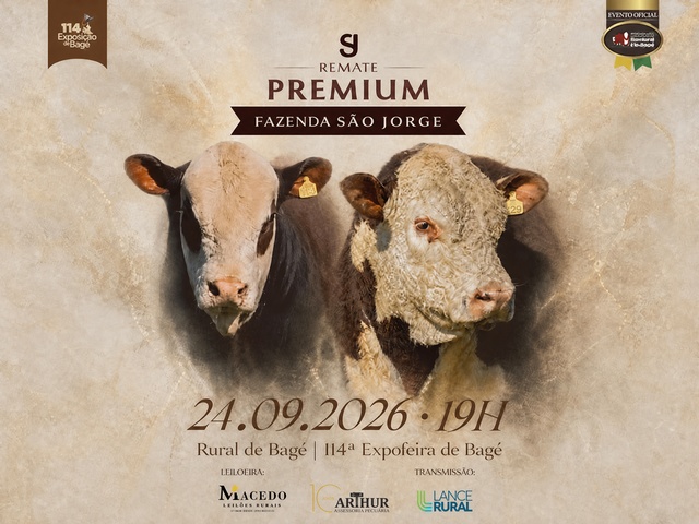 REMATE PREMIUM FAZENDA SÃO JORGE
