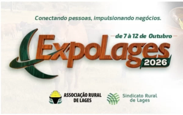 Expolages 2026 começa dia 7 com agenda de leilões, exposições nacionais e programação técnica.