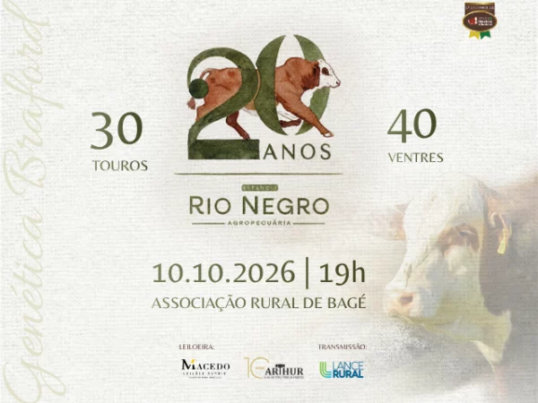 Remate Estância Rio Negro – 20 Anos