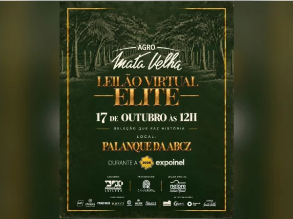 Leilão Virtual Elite Agro Mata Velha
