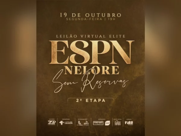 Leilão Virtual ESPN Nelore Sem Reservas – 2º Etapa