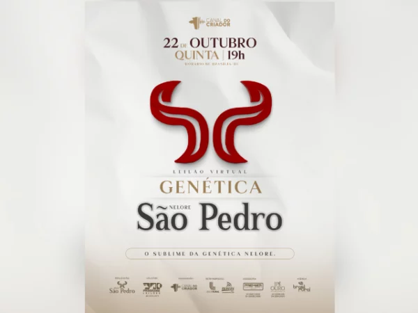 Leilão Virtual Genética Nelore São Pedro