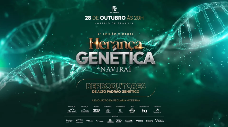 2º Leilão Virtual Herança Genética Naviraí – Etapa Reprodutores