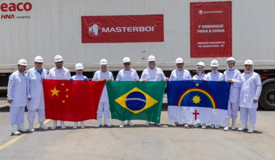 Pecuária nordestina avança com primeira exportação de carne bovina à China